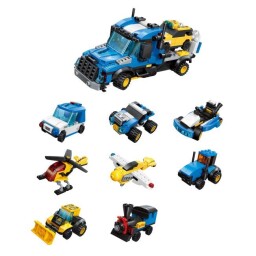 Qman City Tow Truck komplet 8v1